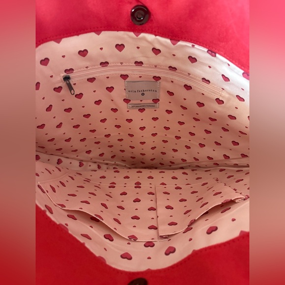 Erin Fetherston X Target 20th Anniversary Red Heart Tote NWT - Picture 6 of 6